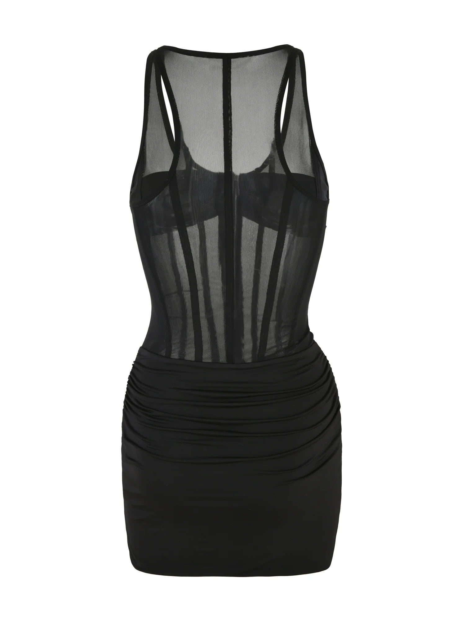 CATERINA MINI DRESS - BLACK