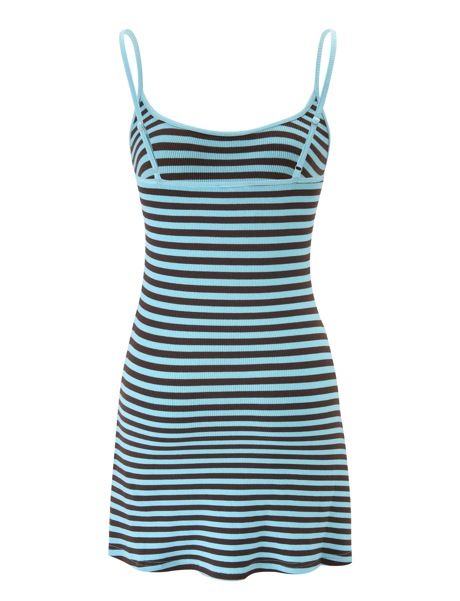 CELESTE MINI DRESS - BLUE STRIPE
