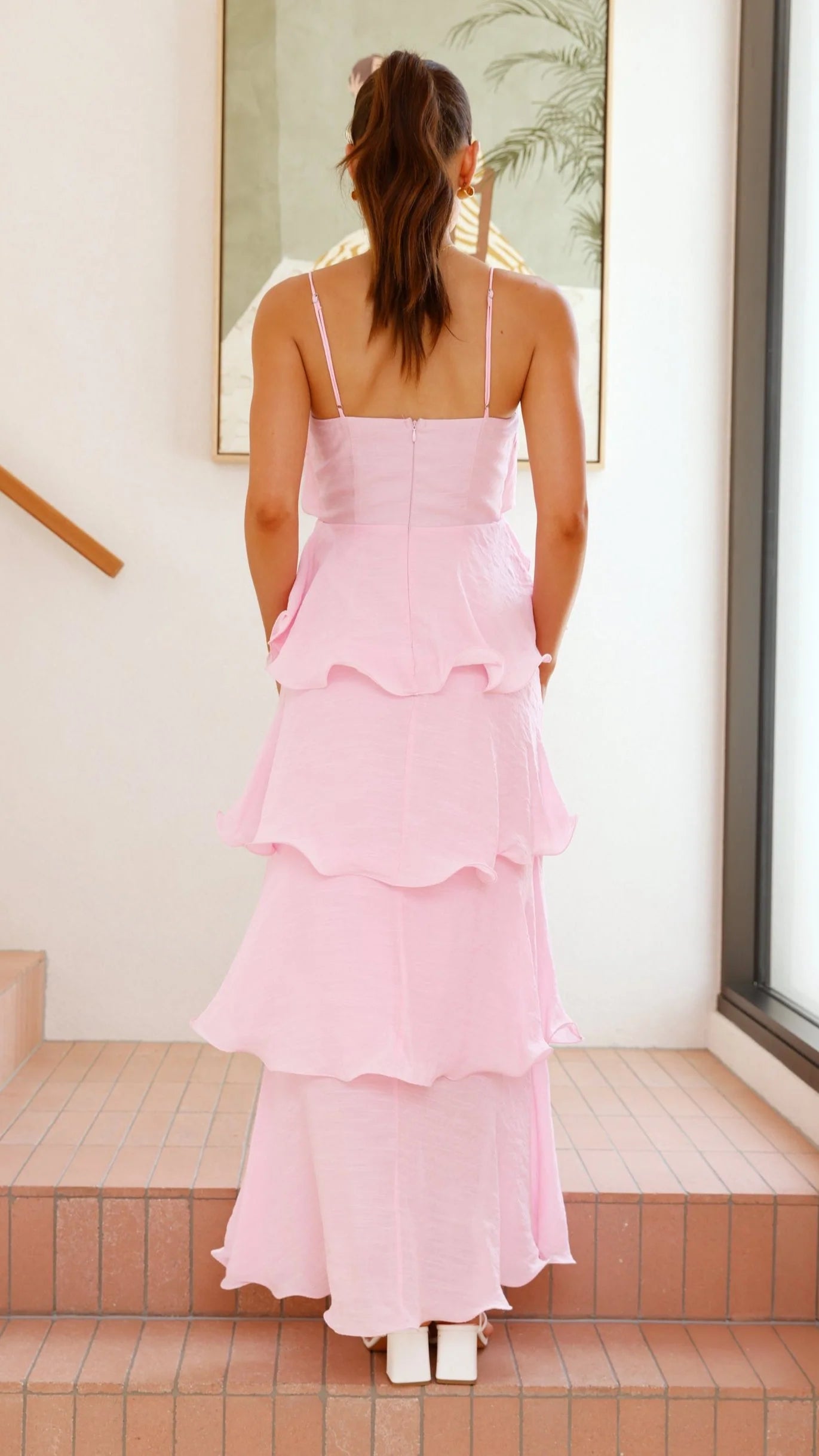 Brookie Maxi Dress - Pink