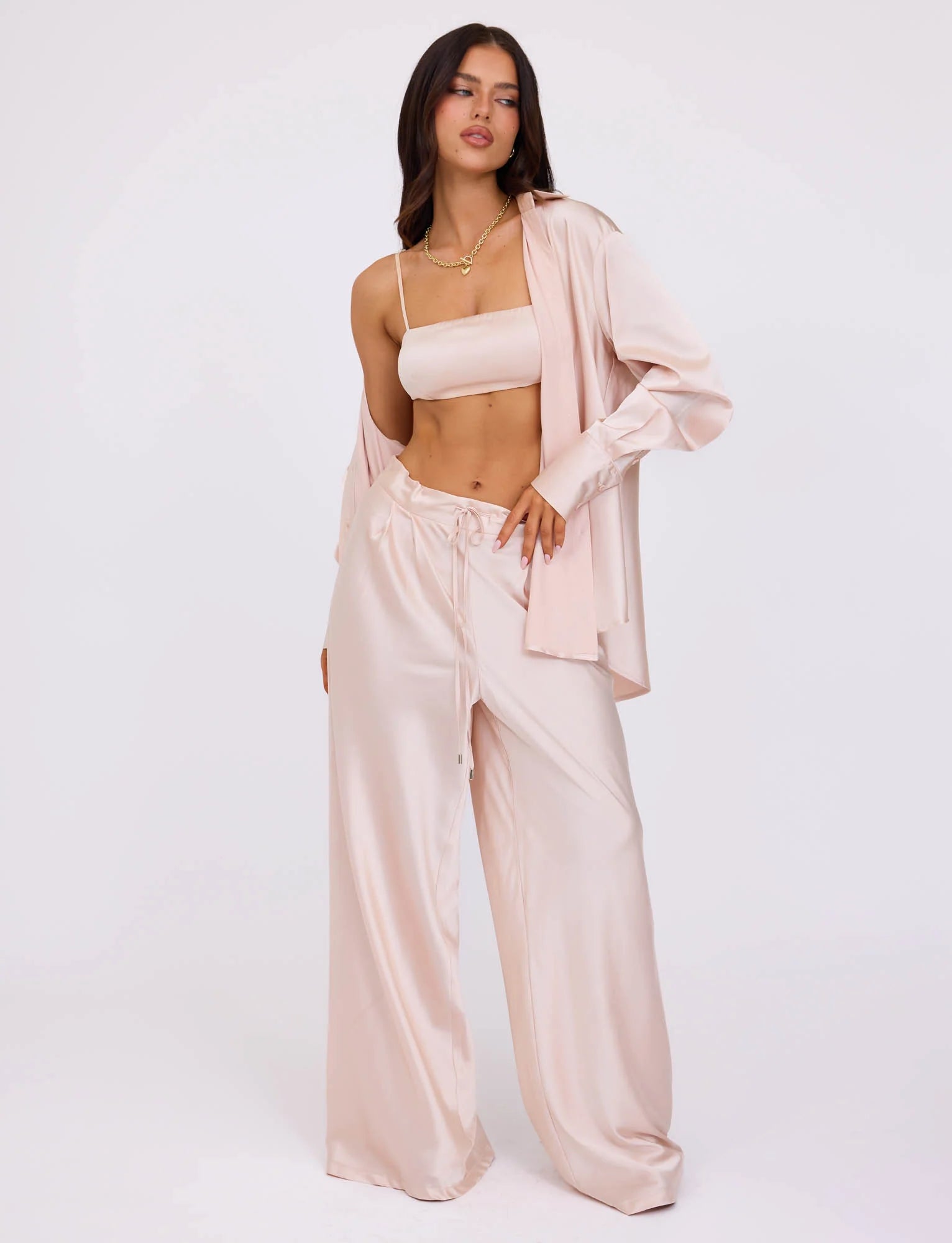 ALINA SHIRT - WHITE : IVORY